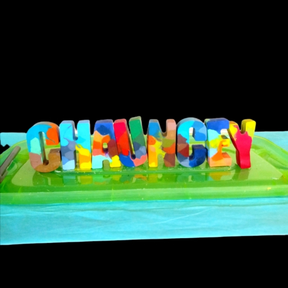 Kids handmade crayons, kids toys, Montessori toys